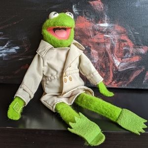 Vintage 1981 Muppets Kermit the Frog plush